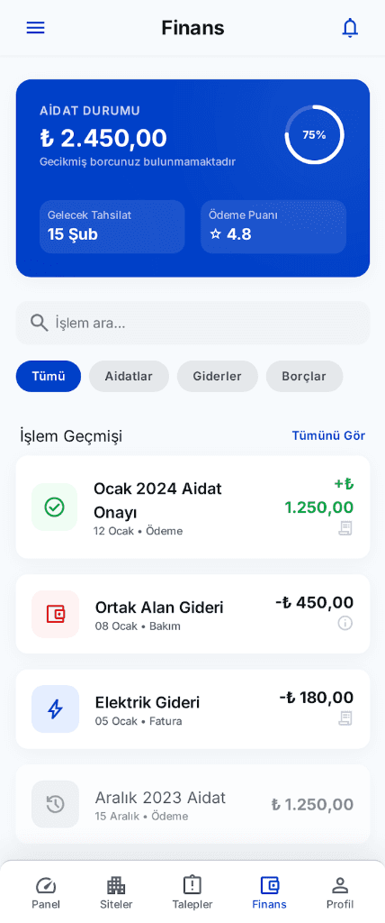 Paydaşım Finans Yönetimi